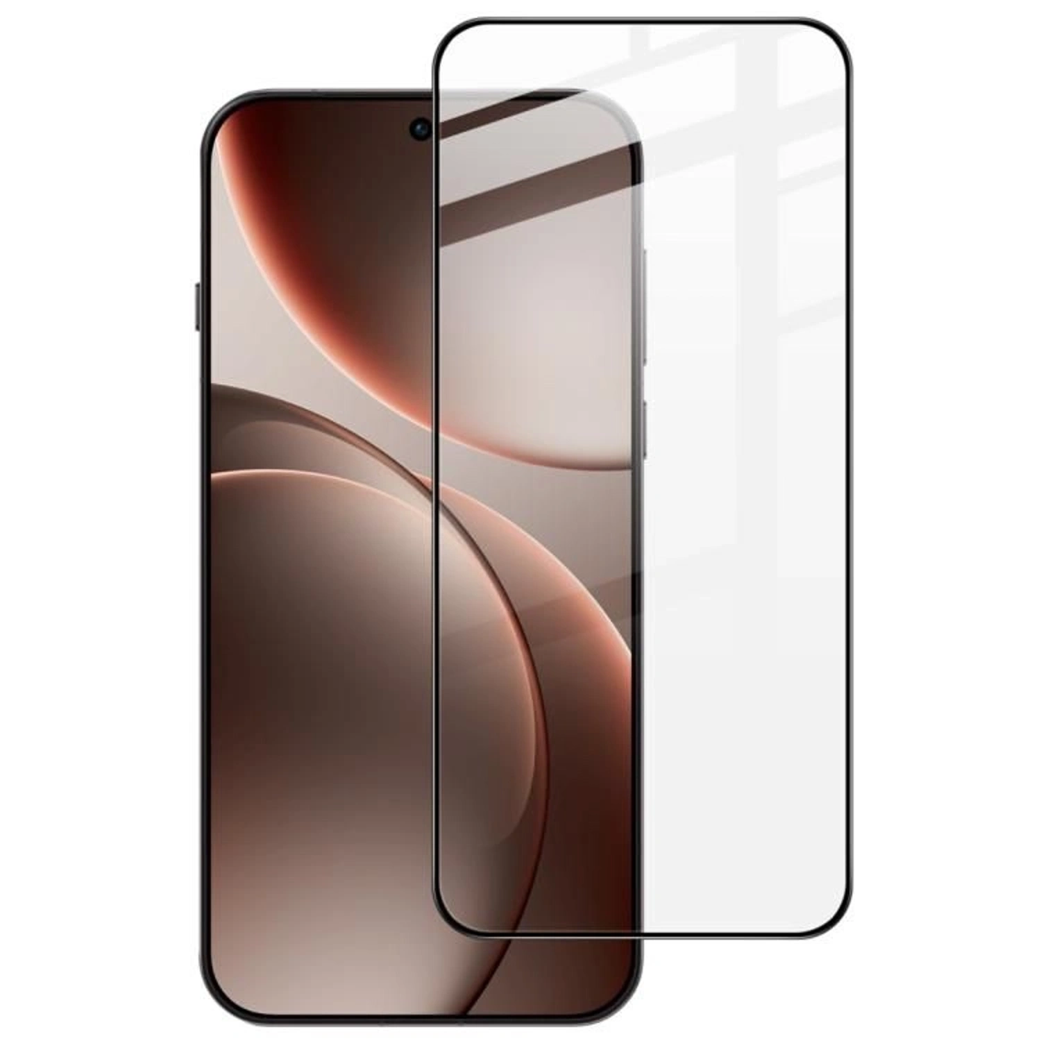 Picasee 3D ochranné tvrzené sklo s rámečkem pro OPPO Find X9 Pro - černé
