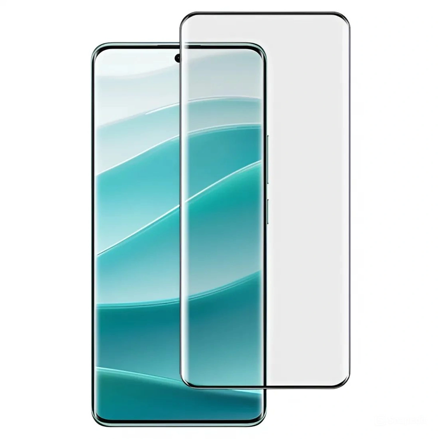 3x Picasee 3D tvrzené sklo s rámečkem pro Xiaomi Poco X8 Pro - černé - 2+1 zdarma