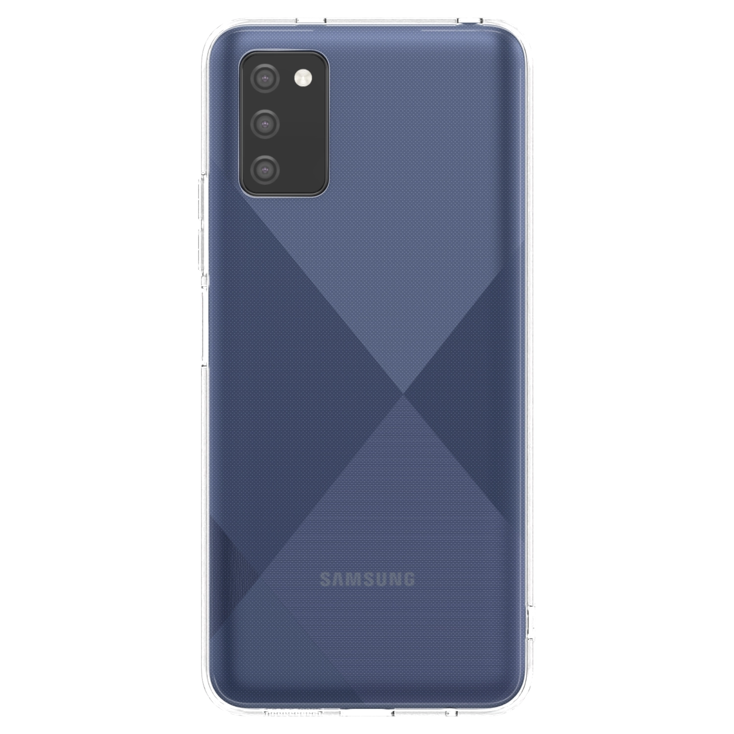 Picasee silikonový průhledný obal pro Samsung Galaxy A03s A037G - Vlastní fotka/motiv