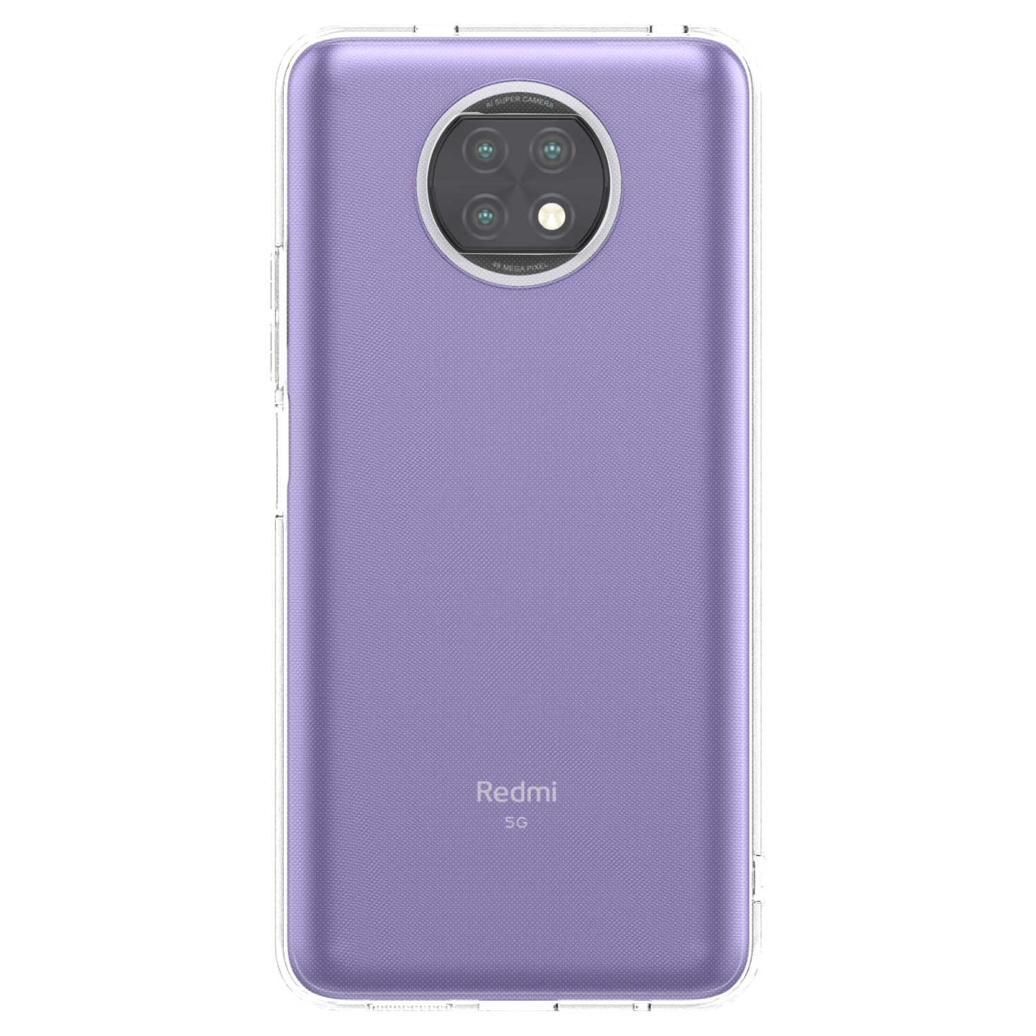 Picasee silikonový průhledný obal pro Xiaomi Redmi Note 9T - Vlastní fotka/motiv