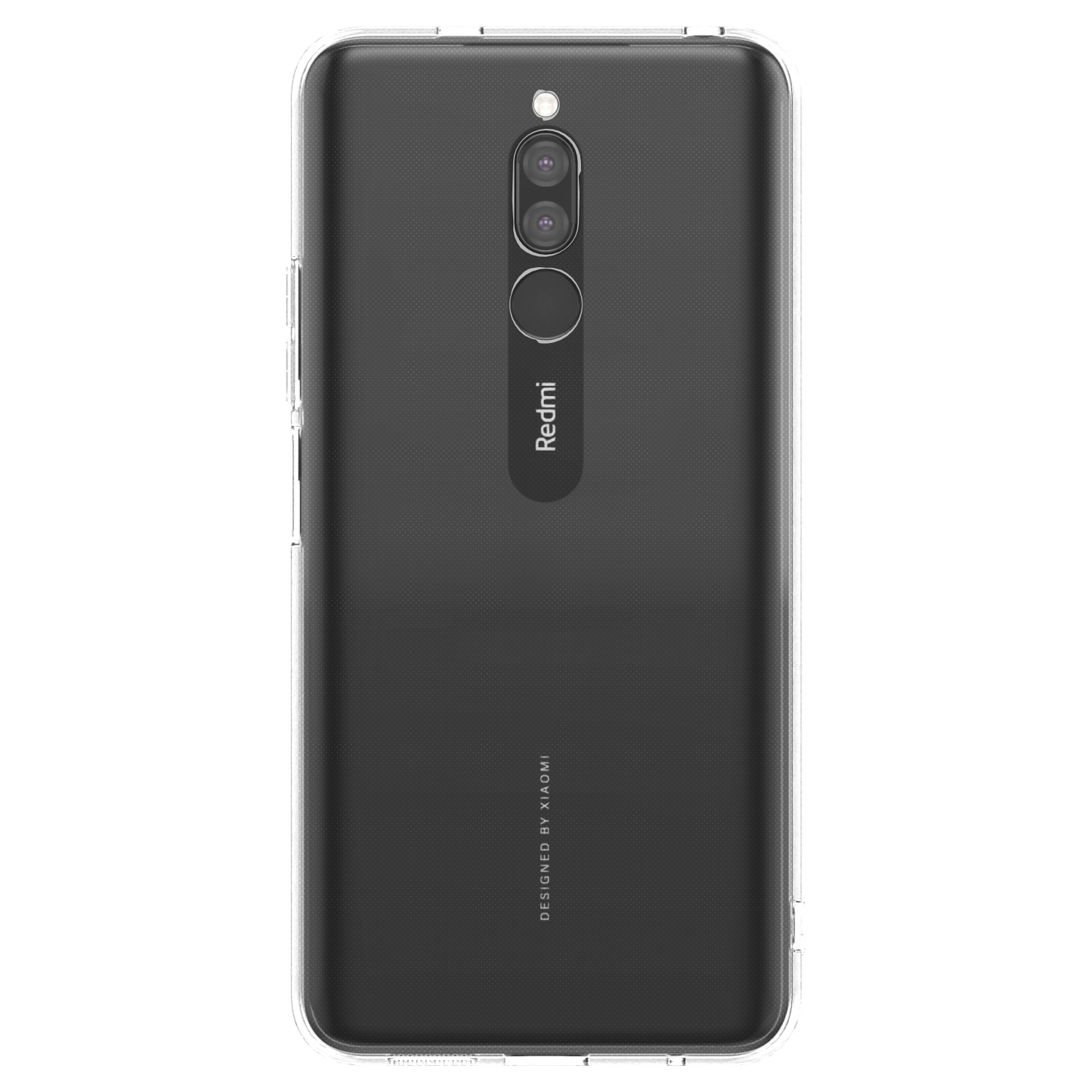 Picasee silikonový průhledný obal pro Xiaomi Redmi 8 - Vlastní fotka/motiv