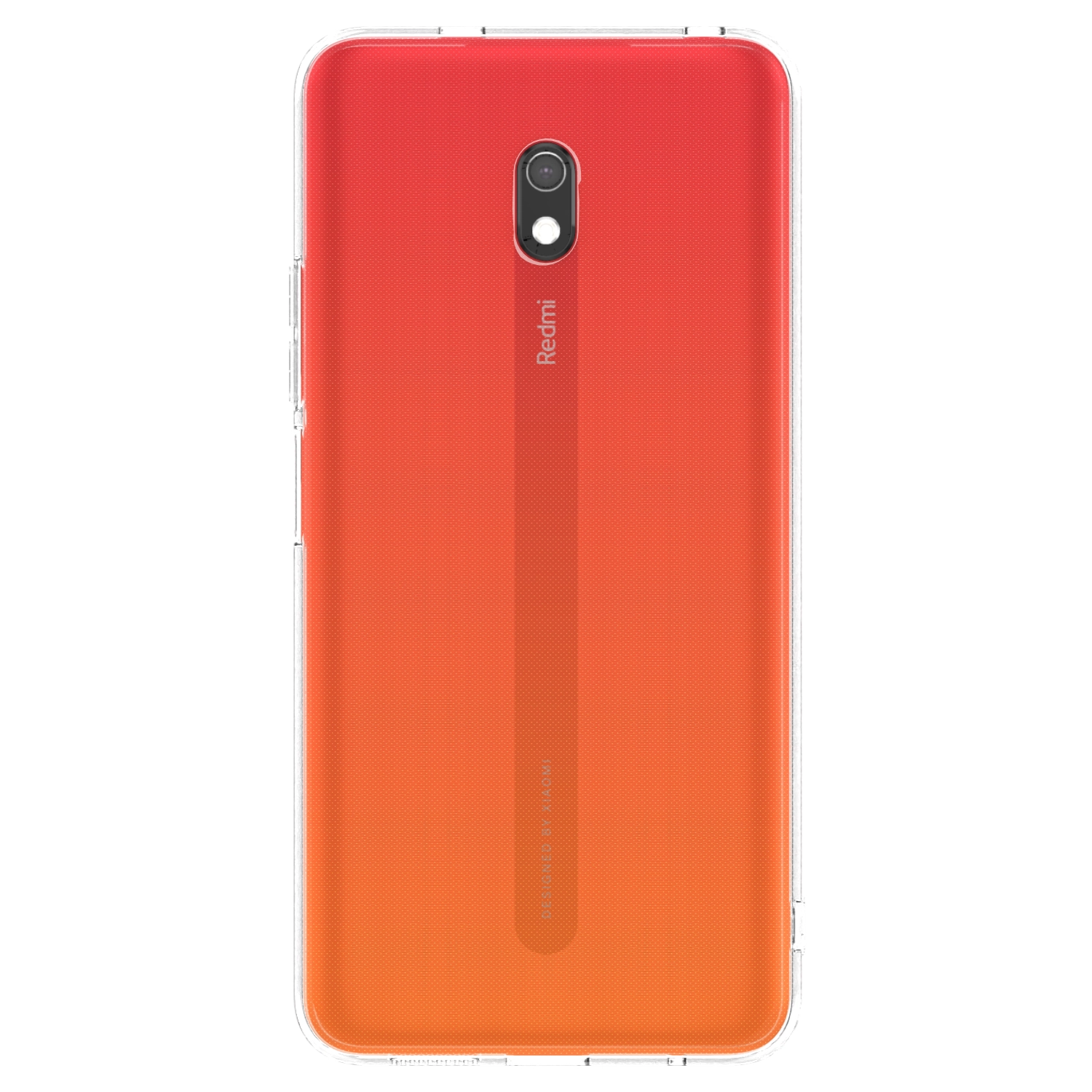 Picasee silikonový průhledný obal pro Xiaomi Redmi 8A - Vlastní fotka/motiv