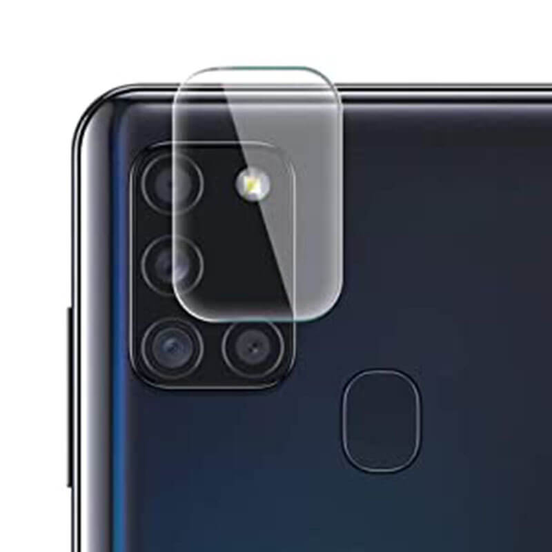 3x Picasee ochranné sklo na čočku fotoaparátu a kamery pro Samsung Galaxy A21s 2+1 zdarma