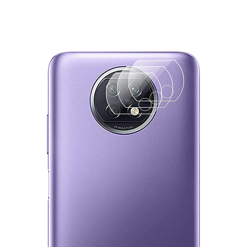 3x Picasee ochranné sklo na čočku fotoaparátu a kamery pro Xiaomi Redmi Note 9T 2+1 zdarma