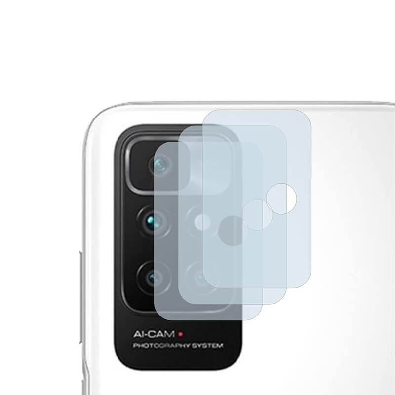 3x Ochranné Sklo Na čočku Fotoaparátu A Kamery Pro Xiaomi Redmi 10 2+1 Zdarma