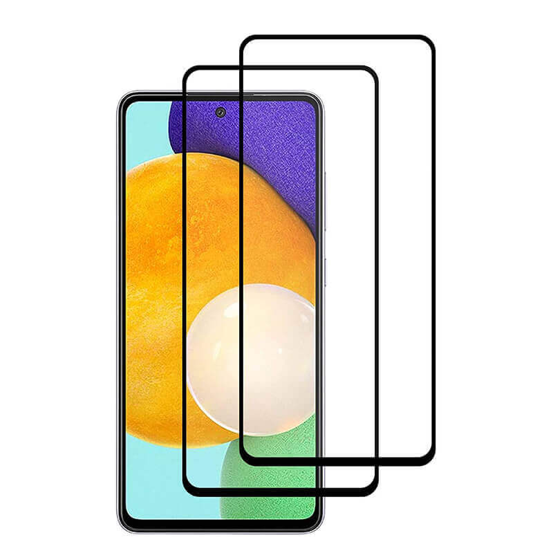 3x Picasee 3D tvrzené sklo s rámečkem pro Samsung Galaxy A53 5G A536 - černé - 2+1 zdarma
