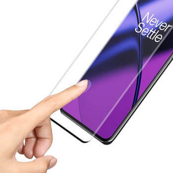 Picasee 3D zahnuté ochranné sklo pro OnePlus 11 5G - černé
