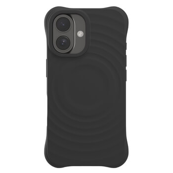 Picasee Shock-proof case MagSafe na Apple iPhone 16 - Vlastní gravírování - Černá