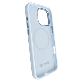 Picasee Premium case MagSafe na Apple iPhone 16 Plus - Vlastní gravírování - Modrá
