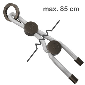 Picasee Cross-body phone strap - Šedý