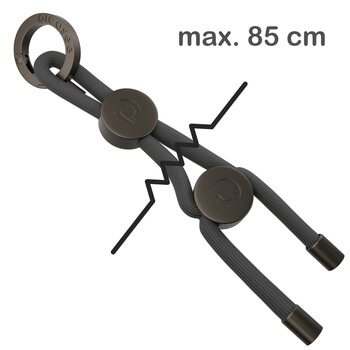 Picasee Cross-body phone strap - Černý