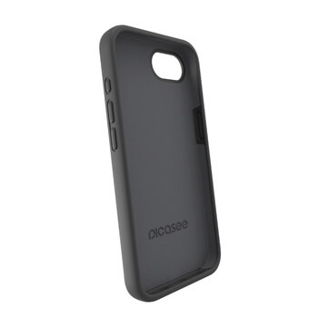 Picasee Liquid case na Apple iPhone 16e - Vlastní gravírování - Černá