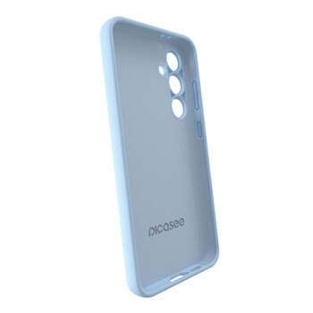 Picasee Liquid case na Samsung Galaxy S24 FE S721B - Vlastní gravírování - Modrá