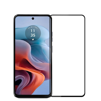 3x 3D tvrzené sklo s rámečkem pro Motorola Moto G34 5G - černé