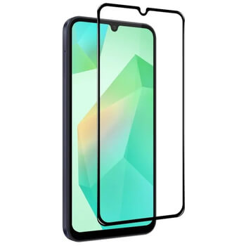 3x Picasee 3D tvrzené sklo s rámečkem pro Samsung Galaxy A26 5G A266B - černé - 2+1 zdarma