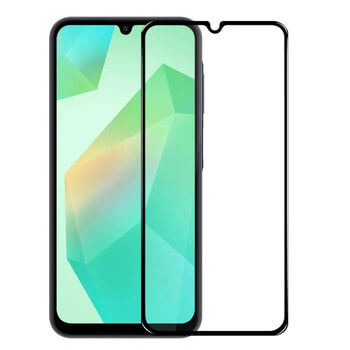 3x Picasee 3D tvrzené sklo s rámečkem pro Samsung Galaxy A26 5G A266B - černé - 2+1 zdarma