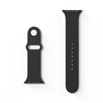 Picasee Pásek s gravírováním pro Apple Watch 45 mm (9.series) - Černá