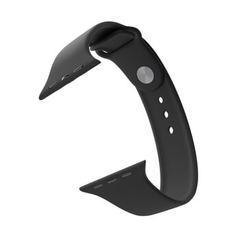 Picasee Pásek s gravírováním pro Apple Watch 45 mm (7.series) - Černá