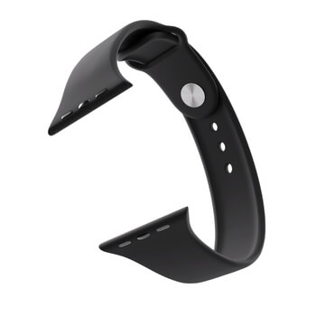 Picasee Pásek s gravírováním pro Apple Watch 40 mm (4.series) - Černá