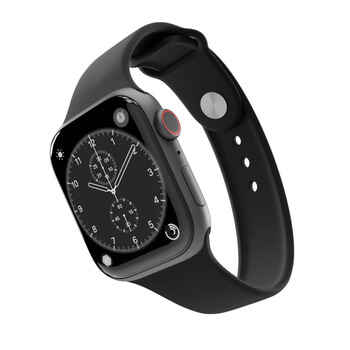 Pásek s gravírováním pro Apple Watch 41 mm (8.series) - Černá