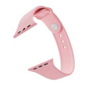 Picasee Pásek s gravírováním pro Apple Watch 40 mm (5.series) - Růžová