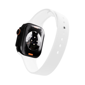 Picasee Pásek s gravírováním pro Apple Watch Ultra 2 49 mm - Bílá