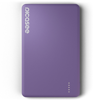 Powerbanka s MagSafe 5 000 mAh - Fialová