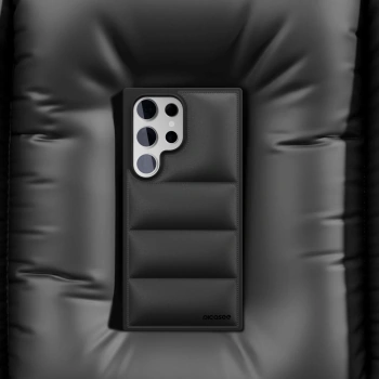 Picasee Puffer case pro Samsung Galaxy S23 Ultra 5G - Picasee Puffer - Černá