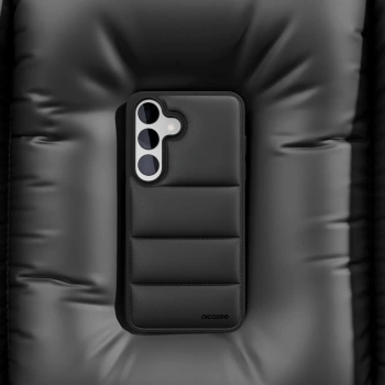 Picasee Puffer case pro Samsung Galaxy S25 5G - Picasee Puffer - Černá