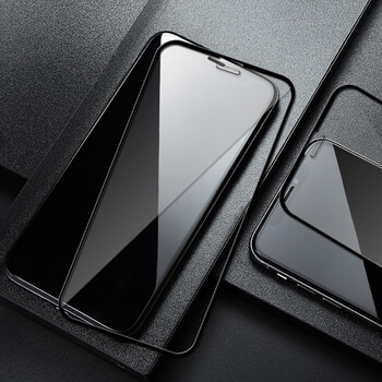 3x Picasee 3D zahnuté ochranné sklo pro Apple iPhone 11 Pro Max - černé - 2+1 zdarma