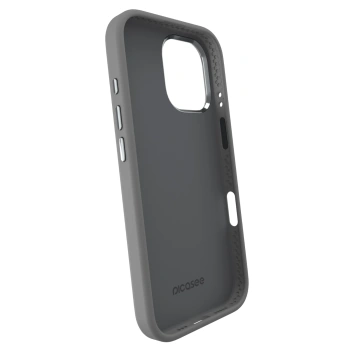Picasee Premium case MagSafe na Apple iPhone 17 - Vlastní gravírování - Šedá
