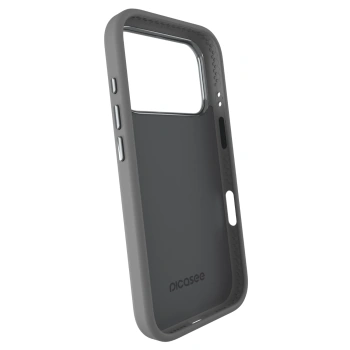 Picasee Premium case MagSafe na Apple iPhone 17 Pro - Vlastní gravírování - Šedá
