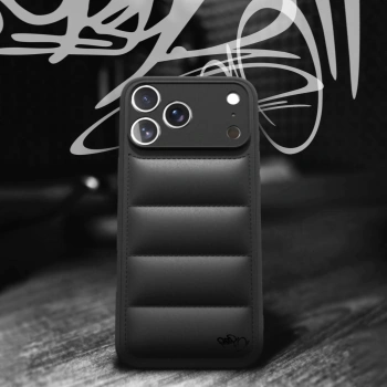 Picasee Puffer case pro Apple iPhone 17 Pro Max - Separ Puffer - Černá