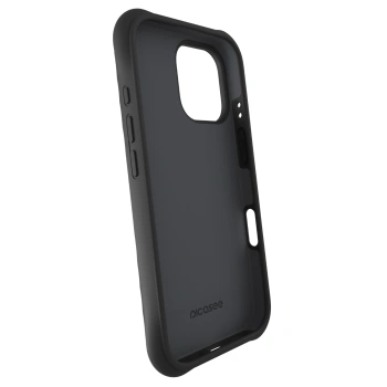 Picasee Shock-proof case MagSafe na Apple iPhone 17 - Vlastní gravírování - Černá