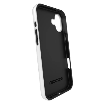 Picasee Fashion Case MagSafe Apple iPhone 16 Plus - OKTAGON - Stealth Logo