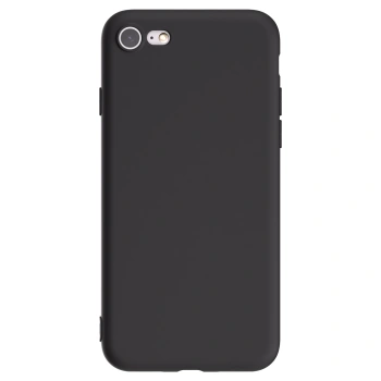 Picasee silikonový černý obal pro Apple iPhone SE 2020 - Vlastní fotka/motiv
