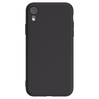 Picasee silikonový černý obal pro Apple iPhone XR - Vlastní fotka/motiv
