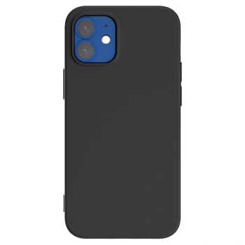 Picasee silikonový černý obal pro Apple iPhone 12 mini - Vlastní fotka/motiv