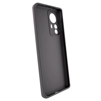 Picasee silikonový černý obal pro Xiaomi 12T - Barevná střecha