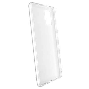 Picasee silikonový průhledný obal pro Samsung Galaxy A71 A715F - Midnight Leopard