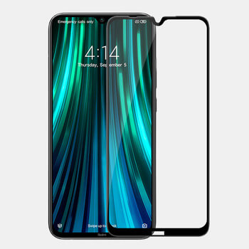 3D tvrzené sklo s rámečkem pro Xiaomi Redmi Note 8 - černé