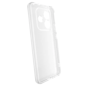 Picasee silikonový průhledný obal pro Xiaomi Redmi Note 14 5G - Červená