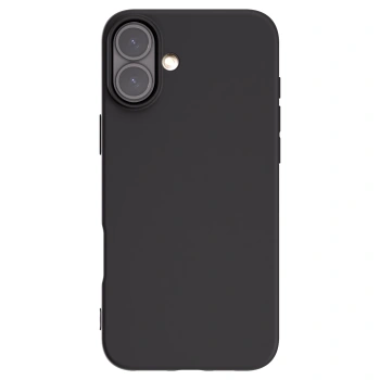 Picasee silikonový černý obal pro Apple iPhone 16 Plus - Vlastní fotka/motiv