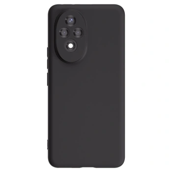 Picasee silikonový černý obal pro Honor 200 Pro 5G - Vlastní fotka/motiv