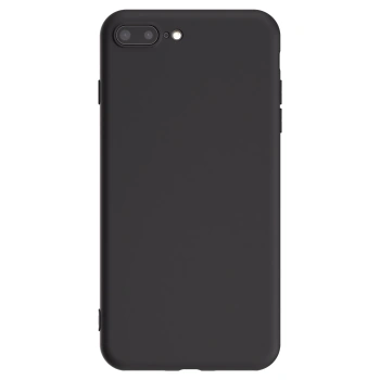 Picasee silikonový černý obal pro Apple iPhone 8 Plus - Vlastní fotka/motiv