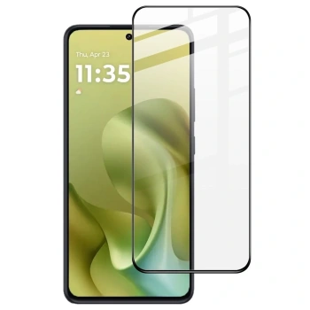 3D tvrzené sklo s rámečkem pro Motorola Moto G86 Power 5G - černé
