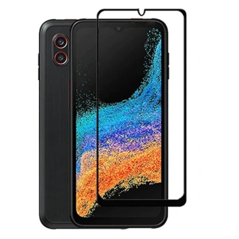 3x 3D tvrzené sklo s rámečkem pro Samsung Galaxy Xcover 7 - černé