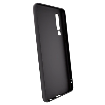 Picasee silikonový černý obal pro Huawei P30 - Červená
