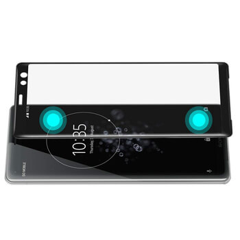 Picasee 3D ochranné tvrzené sklo s rámečkem pro Sony Xperia XZ3 - černé