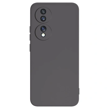 Picasee silikonový černý obal pro Honor 70 - Vlastní fotka/motiv